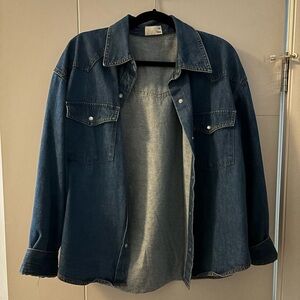 Wilfred Free Dowling Denim Button-Up